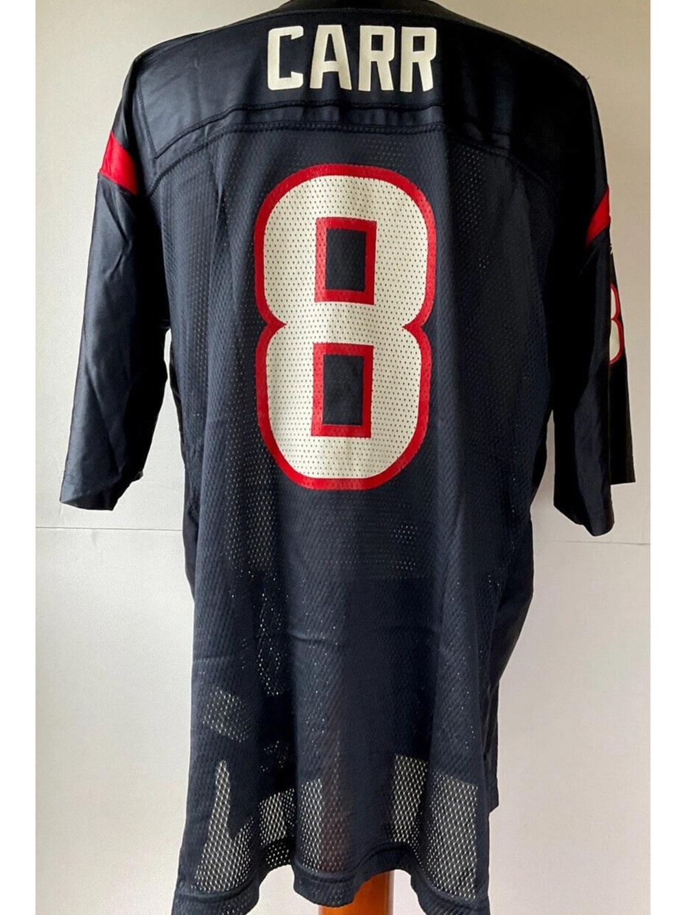 Reebok Houston Texans David Carr Jersey Size Large